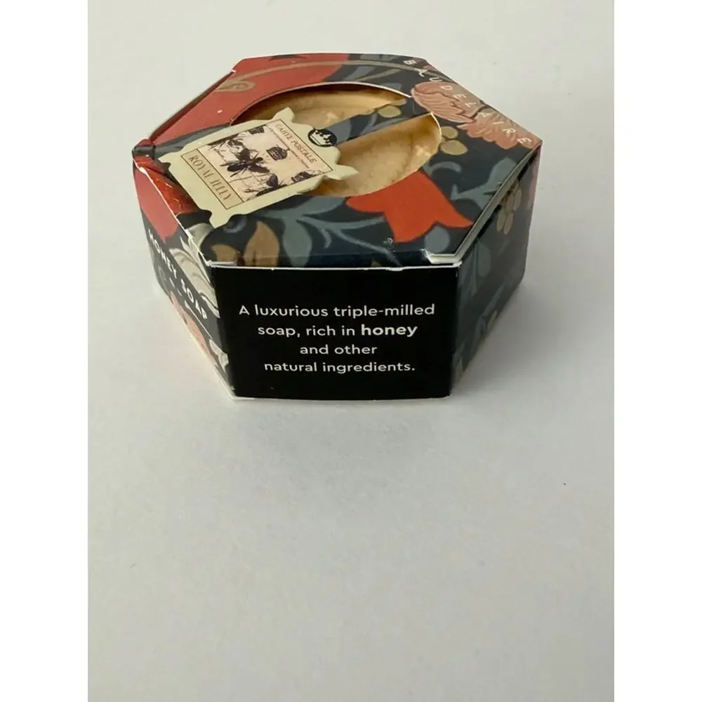 Baudelaire Royal Jelly Honey Soap Triple Milled 3.5 oz New Made in USA